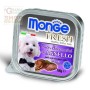 MONGE FRESH PATE ȘI MORSELS PENTRU CANI CU AGÎN GR. 100