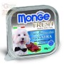 MONGE FRESH PATE E BOCCONCINI PER CANI CON ANATRA GR. 100