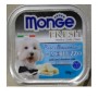 MONGE FRESH PATE E BOCCONCINI PER CANI CON MERLUZZO GR. 100