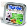 MONGE FRESH PATE E BOCCONCINI PER CANI CON POLLO E VERDURE GR.