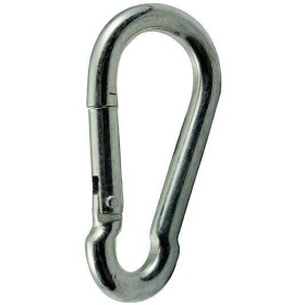 CARABINIER DE SIGURANȚĂ DIN OȚEL GALVANIZAT MM. 140 CARABINIER DE SIGURANȚĂ DIN OȚEL GALVANIZAT MM. 140