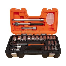 BAHCO SERIE CHIAVI A BUSSOLA DA 1/2 POLLICE S240 PZ. 24 BAHCO SERIE CHIAVI A BUSSOLA PZ. 24 1/2 POLLICE