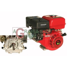 MOTORE A BENZINA TIPO ORIZONTALE HP. 9 CILINDRICO AVVIAMENTO A STRAPPO MOTORE A BENZINA TIPO ORIZONTALE HP. 9 CILINDRICO AVVIAMENTO A