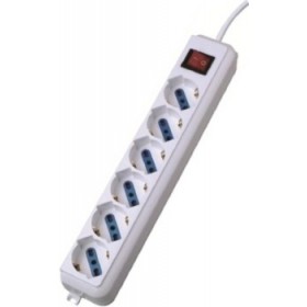 MULTI-SOCKET 6 SCHUKO 10/16A CU COMUTATOR MULTI-SOCKET 6 SCHUKO 10/16A CU COMUTATOR