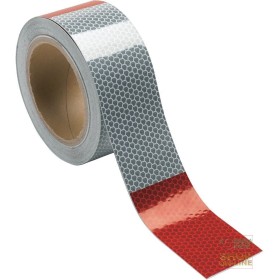 BANDĂ ADRETROREFLECTIVĂ DM 1300 PASTILE ORIZONTALE CU ROLĂ DE MICROPRISME DE 10 METRI BANDĂ ADRETROREFLECTIVĂ DM 1300 PASTILE ORIZONTALE CU ROLĂ DE