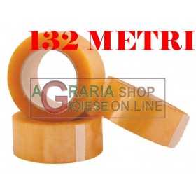 BANDĂ DE AMBALARE TRANSPARENTĂ MM. 50 ML. 132 BANDĂ DE AMBALARE TRANSPARENTĂ MM. 50 ML. 132