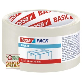 BANDĂ DE AMBALARE TRANSPARENTĂ MM. 50 TESA ML. 50 BANDĂ DE AMBALARE TRANSPARENTĂ MM. 50 TESA ML. 50