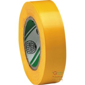 BANDĂ PVC MM 15X MT 10 CULOARE GALBENĂ BANDĂ PVC MM 15X MT 10 CULOARE GALBENĂ