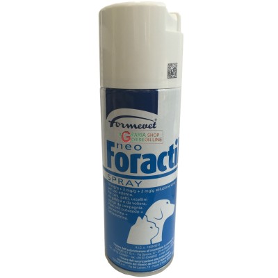 NEO-FORACTIL ANTIPARASSITARIO INSETTICIDA ACARICIDA SPRAY CANI