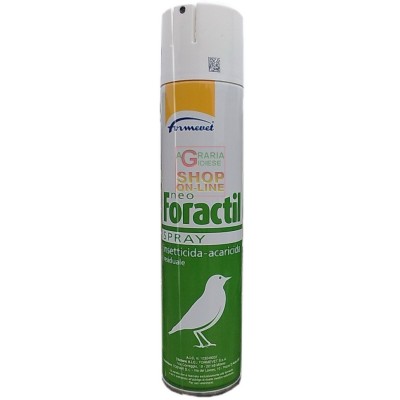 NEO-FORACTIL ANTIPARASSITARIO INSETTICIDA ACARICIDA SPRAY PER