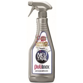 NEUTRAL SPRAY PULISCI INOX PER LA CURA DELLA ACCIAIO ML.500 NEUTRAL SPRAY PULISCI INOX PER LA CURA DELLA ACCIAIO ML.500