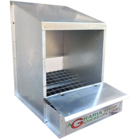 NIDO PER GALLINA OVAIOLA CON CASSETTO RACCOLTA UOVA NIDO PER GALLINA OVAIOLA CON CASSETTO RACCOLTA UOVA