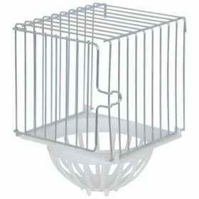 CUIB EXTERIOR PENTRU PĂSĂRI DIN SÂRMĂ GALVANIZATĂ CU FUNDAL DIN PLASTIC CUIB EXTERIOR PENTRU PĂSĂRI DIN SÂRMĂ GALVANIZATĂ CU FUNDAL DIN