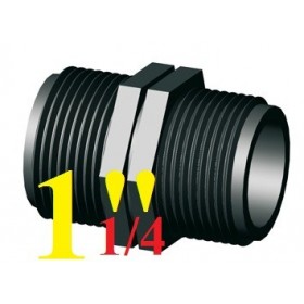NIPLO FILETTATO MASCHIO IN NYLON 1- 1/4 NIPLO FILETTATO MASCHIO IN NYLON 1- 1/4