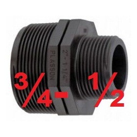 NIPLO NYLON RIDOTTO 3/4 - 1/2 NIPLO NYLON RIDOTTO 3/4 - 1/2