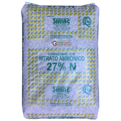 NITRATO AMONICO 27% SIRIAC KG. 25