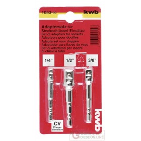 Einhell Set 3 adaptoare pentru busole CV