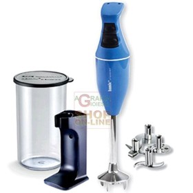 BAMIX MIXER BLENDER MONO ALBASTRU AD IMERSIUNE WATT. 180 CU KIT BAMIX MIXER BLENDER MONO ALBASTRU AD IMERSIUNE WATT. 180 CU KIT