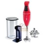 BAMIX MIXER BLENDER MONO ROȘU AD IMERSIUNE WATT. 180 CU KIT