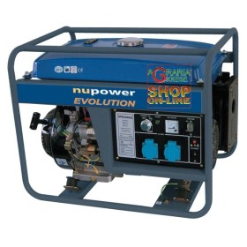 NUPOWER GENERATORE NPEGG5200 AVVIAMENTO ELETTRICO KW. 5,2 NUPOWER GENERATORE NPEGG5200 AVVIAMENTO ELETTRICO KW. 5,2