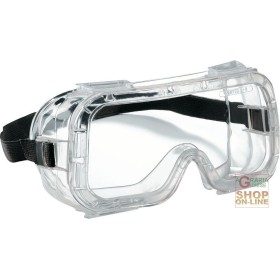 OCCHIALE PANORAMICO CON TELAIO IN PVC  TRATTAMENTO ANTIGRAFFIO E ANTIAPPANNANTE OCCHIALE PANORAMICO CON TELAIO IN PVC TRATTAMENTO ANTIGRAFFIO E