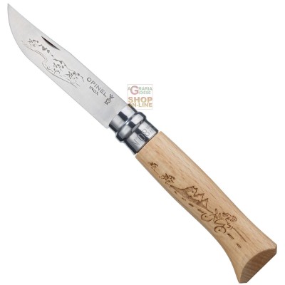 OPINEL CYCLIST KNIFE LAMA din oțel inoxidabil N. 8