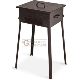 BARBECUE A CARBONE FORNACETTA MODELLO TAORMINO CM. 30x35x66h. BARBECUE A CARBONE FORNACETTA MODELLO TAORMINO CM. 30x35x66h.