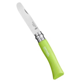 OPINEL INOX N. 7 PUNTA TONDA MON PREMIER MANICO VERDE
