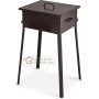 BARBECUE A CARBONE FORNACETTA MODELLO TAORMINA CM. 35x45x66h.