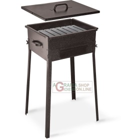 BARBECUE A CARBONE FORNACETTA MODELLO TAORMINO CM. 35x50x66h. CU RIMATNFJOS BARBECUE A CARBONE FORNACETTA MODELLO TAORMINO CM. 35x50x66h.