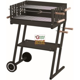 BARBECUE A CARBONE STEEL STEAK HOUSE CM.60X45X90H BARBECUE A CARBONE STEEL STEAK HOUSE CM.60X45X90H