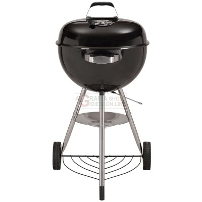 BARBECUE A CARBONE IN METALLO MODELLO SFERA DIAM. CM.43x90H