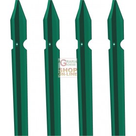 PALETTO PLASTIFICATO PER RETE RECINZIONE CM.175 H. T30X3 KG.