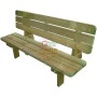 BANC DE LEMN ROBUST ÎN LAMELE DE PIN GROSIME MM. 44 CM. 180x38.5