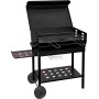 BARBECUE A CARBONE POLIFEMO ROBUSTO CM. 40x60x95h.