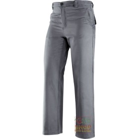 PANTALONI 100% BUMBAC SANFORIZZATO GR 250 CUSATURI IN CONTRAST