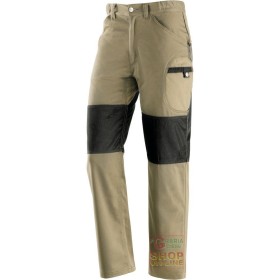 PANTALONE 60% COTONE 40% POLIESTERE RINFORZI IN POLIESTERE