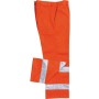 PANTALONI INALTI VISIBILITA ORANGE FUSTAGNU