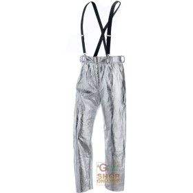 PANTALONE IN FIBRA PARA ARAMIDICA ALLUMINIZZATA CE CAT 3