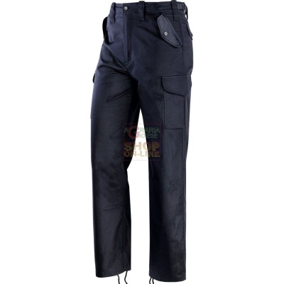 PANTALONI MULTIPOCKET REALIZATI CU 65% POLIESTER 35% BUMBAC TG