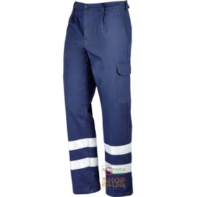 PANTALONI SUPERMASSAUA 100% BUMBAC GR 270 CU BENZI HV COLOR
