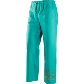 PANTALONI MEDICALI 100% BUMBAC DE CULOARE VERDE TG XS XXL