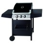 BARBECUE A GAS CON PIETRA LAVICA MOD.ER7802A-3