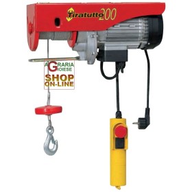 ELET HOISTTRICO EUROPEAN PULLER 200 HERCULES KG. 200/400 CAVO