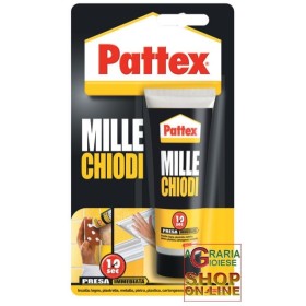 PATTEX MILLECHIODI ORIGINAL TUBO BL. GR. 100 PATTEX MILLECHIODI ORIGINAL TUBO BL. GR. 100