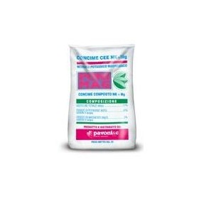 PAVONI PONIMAG KG. 25 CONCIME A BASE DI AZOTO POTASSIO E