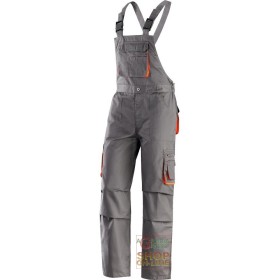 HAM 65% POLIESTER 35% BUMBAC MULTIPOCKET CULOARE GRI PORTOCALIU