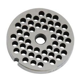 PIASTRA IN ACCIAIO INOX PER TRITACARNE 8 FORO 6