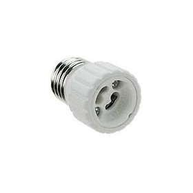 ADATTATORE PER LAMPADE E27-GU10 MAX W60 ADATTATORE PER LAMPADE E27-GU10 MAX W60
