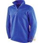 PILE 100% POLIESTERE CON COLLO A LUPETTO COLORE BLU TG S XXL